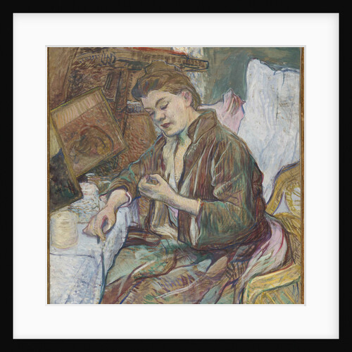 Madame Favre at her toilet, 1891 by Henri de Toulouse-Lautrec