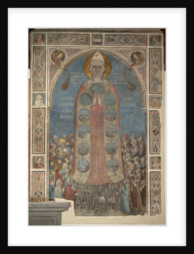 Madonna della Misericordia (Madonna of Mercy), 1342 by Bernardo Daddi