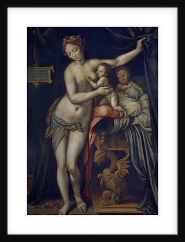 Charity, ca 1555 by Vincent Sellaer