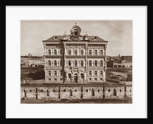 The Polytechnic Museum in Moscow, 1882 by Anonymous