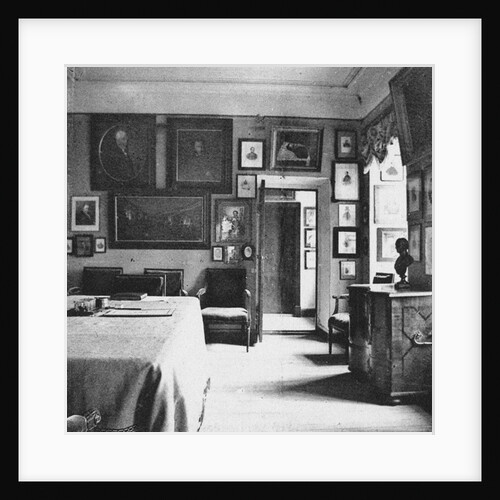 Ostafyevo Estate. The Karamzin Room, End of 19th century by Anonymous