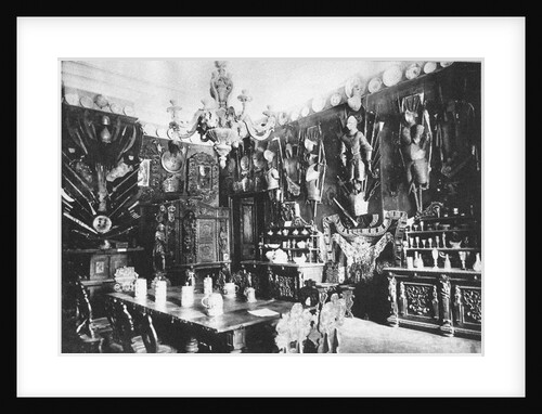 Ostafyevo Estate. The Great Dining Room, End of 19th century by Anonymous
