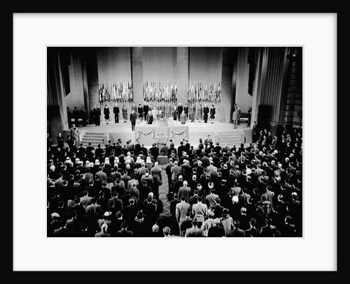 The 16th Plenary Assembly of the founding conference of the United Nations at the Opera House of San by Anonymous