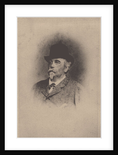 Portrait of August Zang by Rosa Jenik