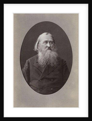 Portrait of the poet Aleksey Nikolayevich Pleshcheyev, 1870 by Sergei Lvovich Levitsky