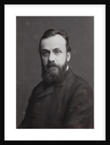 Portrait of the writer Gleb Ivanovich Uspensky (1843?1902), 1870 by Sergei Lvovich Levitsky