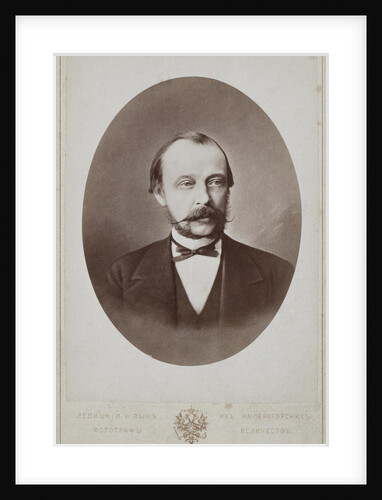 Portrait of Count Dmitry Andreyevich Tolstoy, 1887 by Sergei Lvovich Levitsky