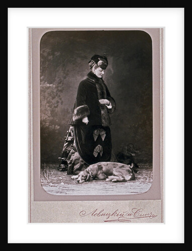 Princess Ekaterina Mikhailovna Dolgorukova, 1870s by Sergei Lvovich Levitsky