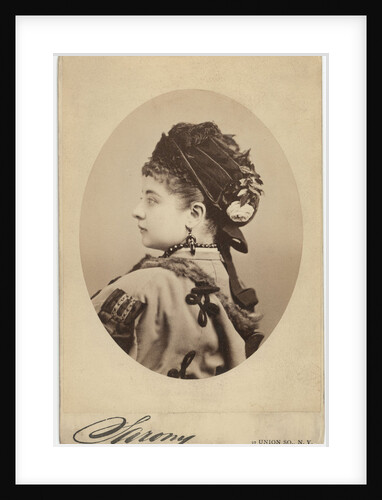 Portrait of Pauline Lucca by Napoleon Sarony