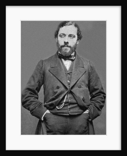 Portrait of Émile Durand, 1860 by Étienne Carjat