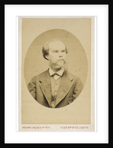 Portrait of the Poet Paul Verlaine, c. 1870 by Étienne Carjat