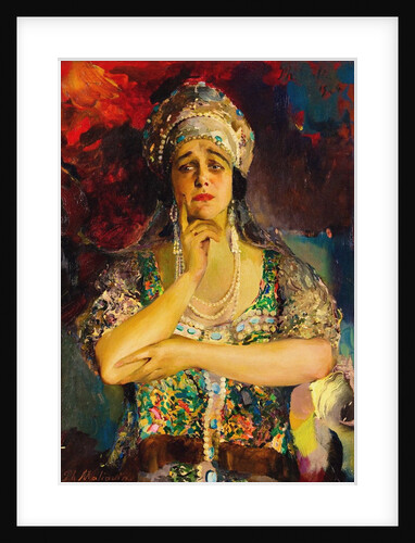 Portrait of the Singer Nadezhda Plevitskaya, 1924 by Filipp Andreyevich Malyavin