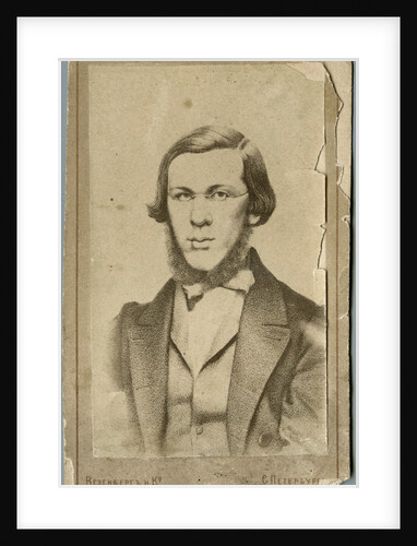 Nikolay Alexandrovich Dobrolyubov, Between 1865 and 1900 by Photo studio Wesenberg