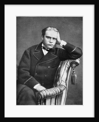 Portrait of the lawyer and author Anatoli Fyodorovich Koni, 1870s by Anonymous