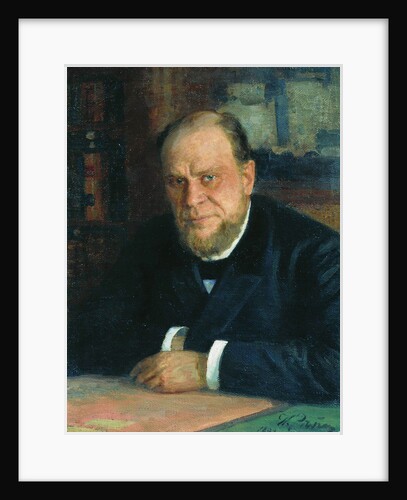 Portrait of the lawyer and author Anatoli Fyodorovich Koni, 1898 by Ilya Yefimovich Repin