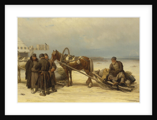 At the Gates by Pyotr Petrovich Sokolov