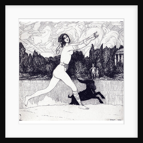 Ancient Vision (magazine Zolotoe Runo 1906 no. 4), 1906 by Léon Bakst