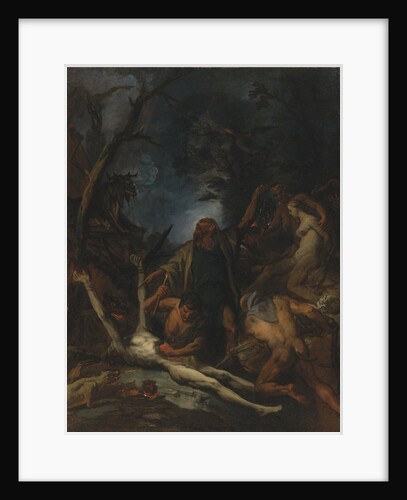 Witches at a black mass by Ottaviano Dandini