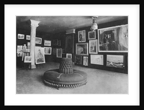 Munchs exhibition in Equitable Palast in Berlin, December 1892, 1892 by Max Marschalk