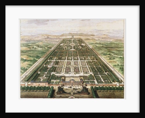 Herrenhausen: Castle and Gardens, c. 1745 by Anonymous