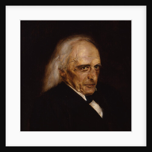 Portrait of Theodor Mommsen Detail, 1897 by Franz von Lenbach