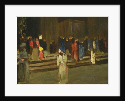 Park of Saint Cloud, Entrance, 1906 by Wassily Vasilyevich Kandinsky