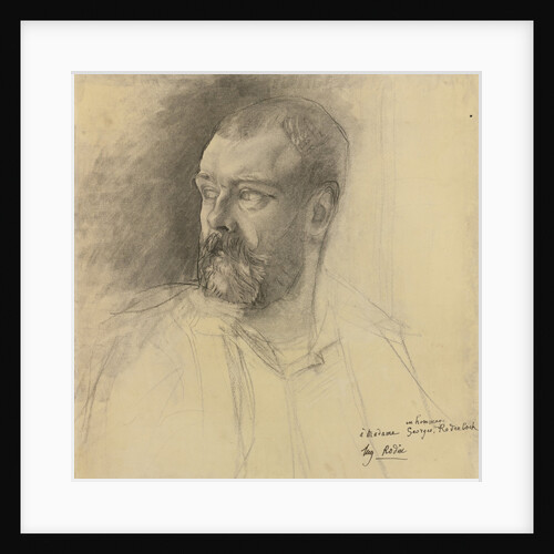Portrait of Octave Mirbeau, ca 1893 by Auguste Rodin