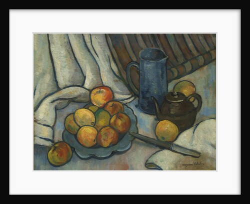 Apples, teapot and jug, ca 1919 by Suzanne Valadon