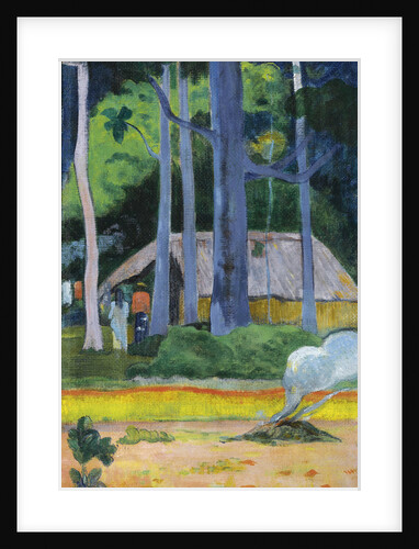 Hut under Trees (Cabane sous les arbres), 1892 by Paul Eugéne Henri Gauguin