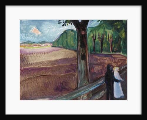 Summer Night (Sommernatt), 1917 by Edvard Munch
