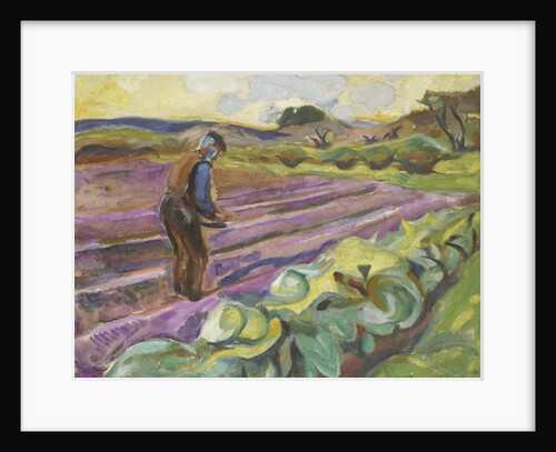 The sower, 1913 by Edvard Munch