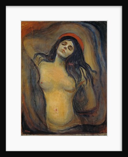 Madonna, 1894-1895 by Edvard Munch