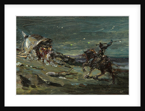 Stage design for the opera Ruslan and Lyudmila by M. Glinka by Konstantin Alexeyevich Korovin