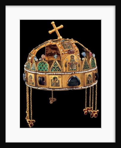 The Holy Crown of Hungary, 12th century by Historic Object