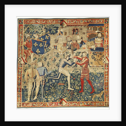 The Meeting of Kings Henry VIII and King Francis I (Tapestry), c. 1520 by West European Applied Art