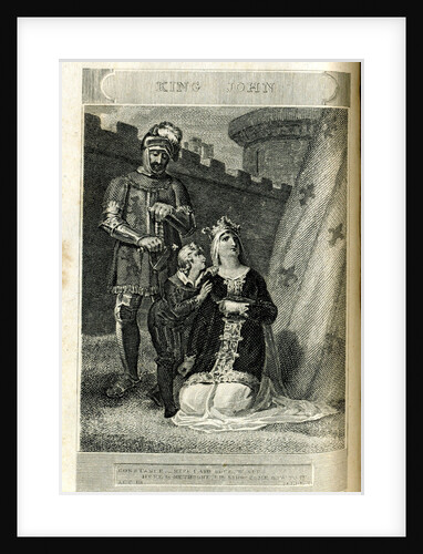 King John by William Shakespeare. Performed at Covent Garden on Saturday 20th April 1811 by Neagle