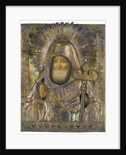 Saint Mitrofan of Voronezh, 1835 by Michail Vasilyevich Borodulin