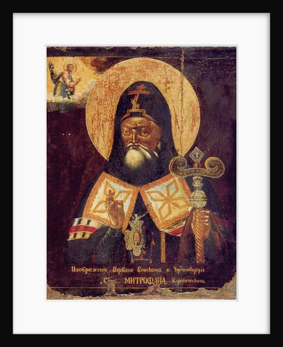 Saint Mitrofan of Voronezh, Early 19th century by Russian icon