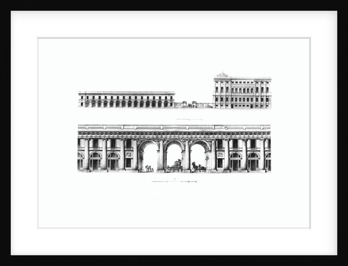 Design of the His Imperial Majestys Own Cabinet (Chancellery) in Petersburg, 1802 by Giacomo Antonio Domenico Quarenghi