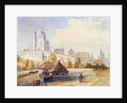 Holy Dormition Pochayiv Lavra by Taras Grigoryevich Shevchenko