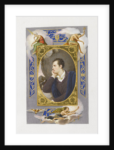 Lord George Noel Byron, 1826 by Giovanni Battista Gigola