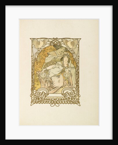 Ilsée, Princesse de Tripoli by Robert de Flers, 1897 by Alfons Marie Mucha