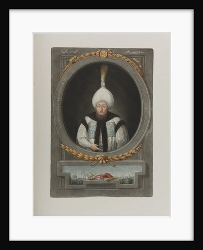 Portrait of Sultan Mustafa III, 1815 by Anonymous