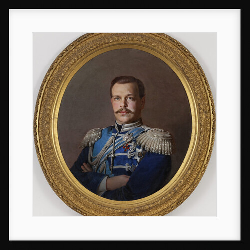 Portrait of the Emperor Alexander III, ca 1865 by Sergei Konstantinovich Zaryanko