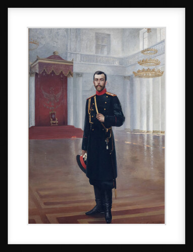 Portrait of Emperor Nicholas II, 1898 by Alexander Petrovich Safonov