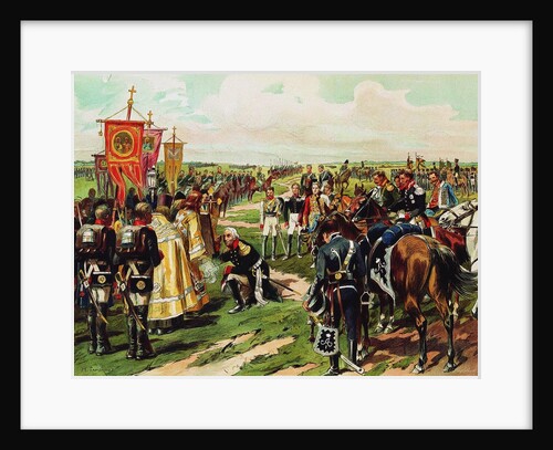 Marschall Mikhail Kutuzov before the Battle of Borodino, 1912 by Nikolai Semyonovich Samokish