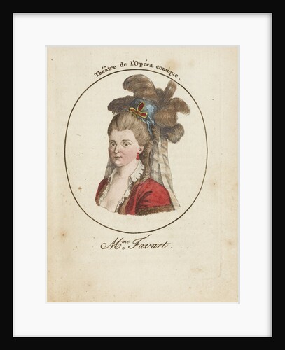 Madame Favart, Late 18th cent by Anonymous