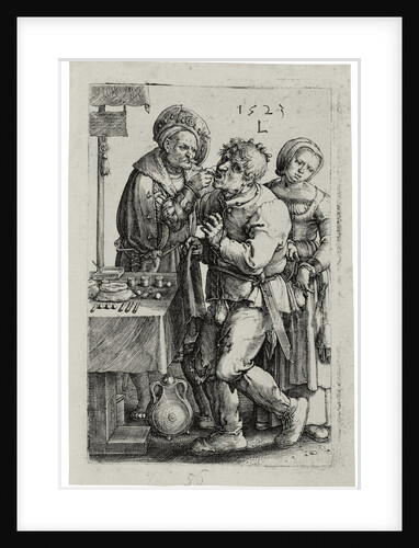 The Dentist, 1523 by Lucas Leyden van
