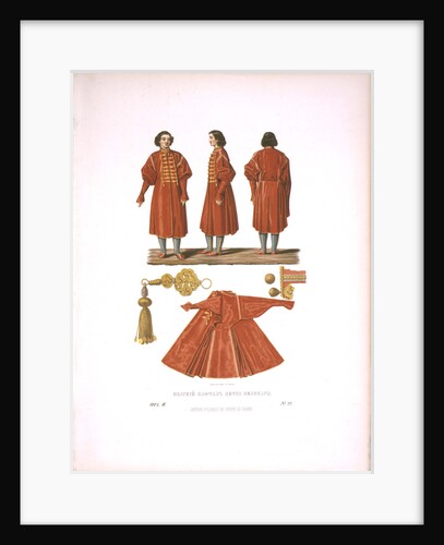 A Polish Kaftan of Peter the Great by Fyodor Grigoryevich Solntsev