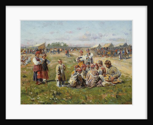 The Village Fair, 1882 by Vladimir Yegorovich Makovsky